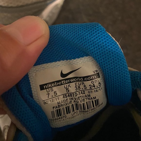 Nike Air Max Moto+ 9 Running Shoes - Size 7.5 - Picture 7 of 7